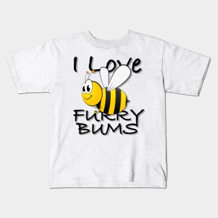 I Love Furry Bums BumbleBee Kids T-Shirt